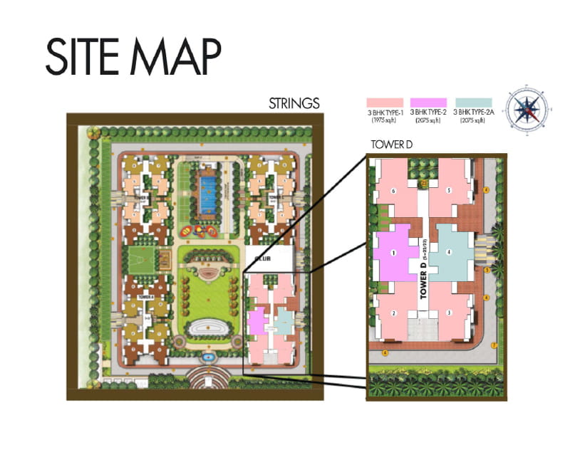 Civitech Strings Master Plan and Site Layout