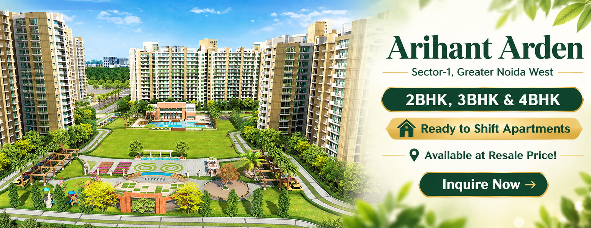 Arihant Arden Banner 2