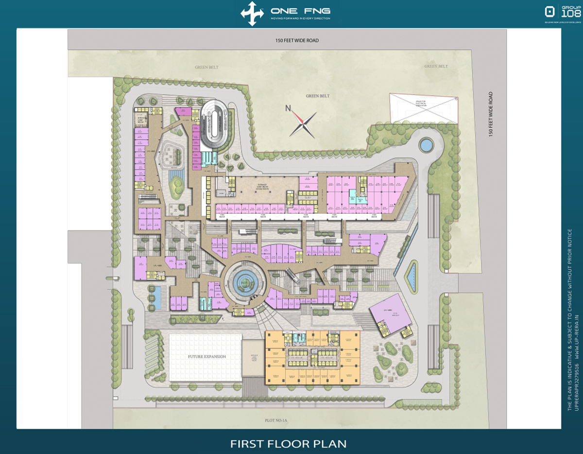 One FNG By Group-108 First Floor - Retail Floor Plan